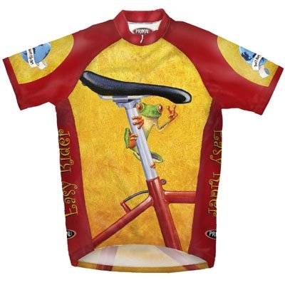 Primal Wear Easy Rider Frog Cycling Jersey Men's Short Sleeve