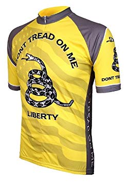 World Jerseys Men's Don't Tread On Me Cycling Jersey