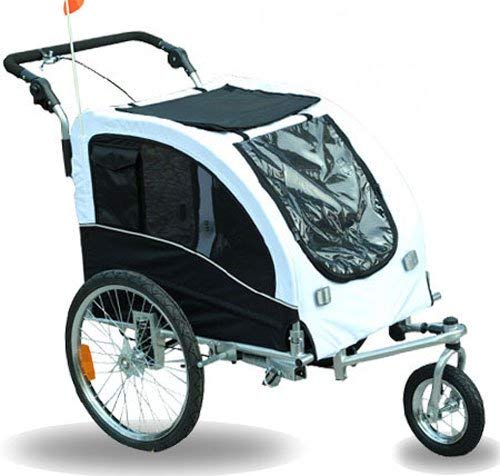 Aosom Elite II Pet Dog Bike Bicycle Trailer Stroller Jogger w/ Suspension