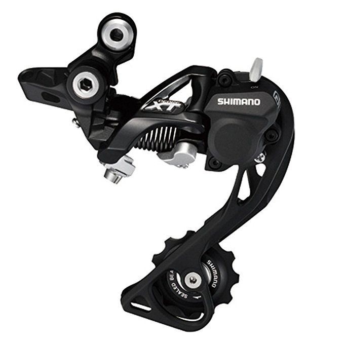 SHIMANO XT RD-M786-GS Shadow Direct Mount Rear Derailleur, Black