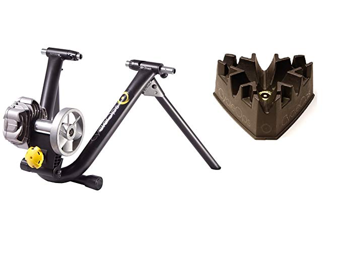 CycleOps Fluid 2 Trainer (Fluid2 Trainer And Climbing Block, One Size)