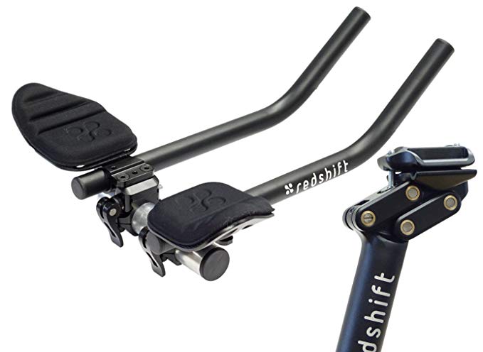 Redshift Switch Aero System - Quick-Release Clip-On Aerobars/Dual-Position Seatpost - Aluminum Extensions