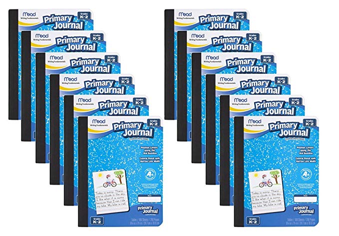 Mead Primary Journal, Grades K-2, Creative Story Tablet (09554) 12 Pack