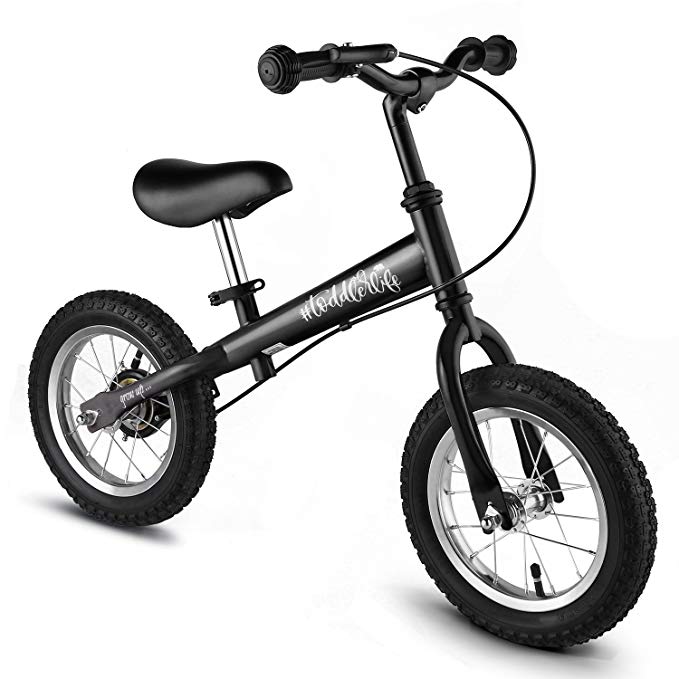 BIKFUN Balance Bike for Kids, No Pedal Traning Children Cycles with Adjustable Handlebar and Seat, Toddler Walking Bicycle