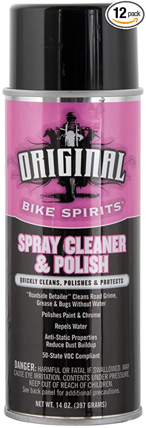 Bike Spirits Spray Cleaner & Polish 14oz Packk of 12