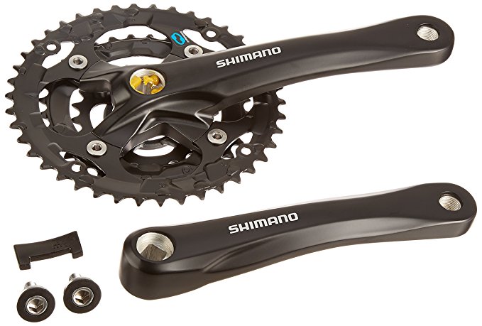 SHIMANO M361 Hybrid Crankset (Black)