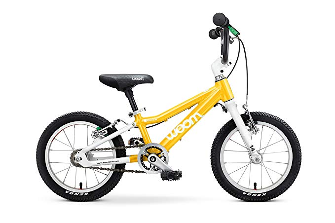 Woom 2 Pedal Bike 14”, Ages 3 to 4.5 Years