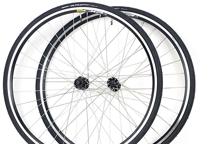 Mavic / Shimano Road Bike Wheel Set Mavic CXP22 700c Rims + FREE Continental Tires