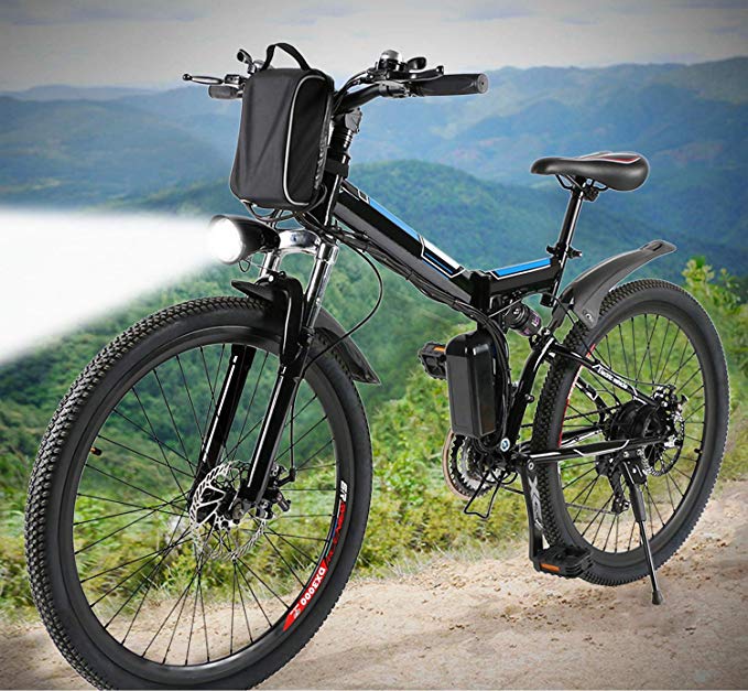 Flyerstoy Electric Mountain Bike Aluminum 26