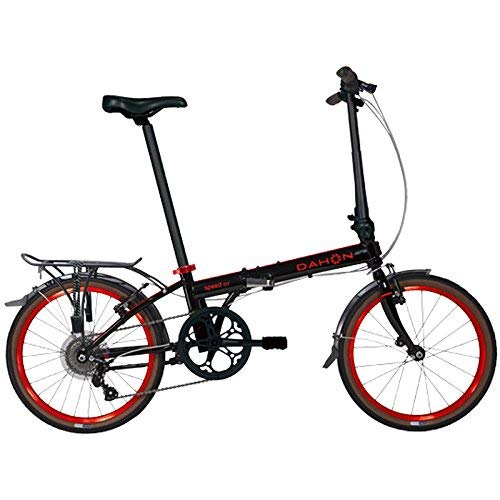 Dahon Speed D7 Street 20'' 7 Speed Folding Bicycle (Black/Red)