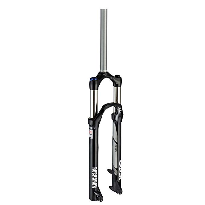 RockShox Recon TK Solo Air 100 Suspension Bicycle Fork with Turnkey Poploc Remote Right Aluminum Steerer 1-1/8