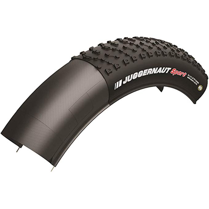 Kenda Juggernaut Sport DC Wire Tire, 26inx3.8/4.8, Black