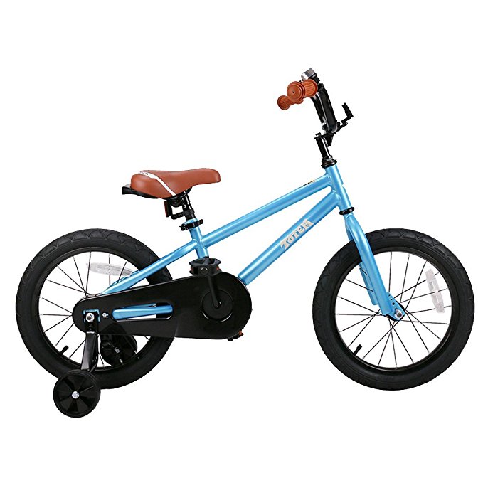 JOYSTAR Kids Bike with DIY Sticker for Enclose Chain Guard, Kids Bicycle with Training Wheel for Boys & Girls (12, 14, 16 inch)
