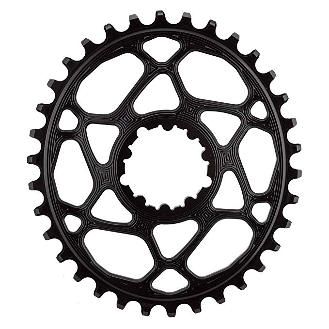 ABSOLUTE BLACK SRAM Oval Direct Mount Traction Chainring