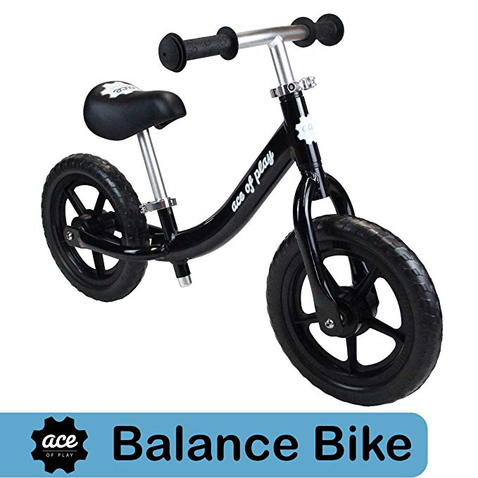 Ace of Play Balance Bike - The Lightest Balance Bike Available - Perfect for Kids 18 Months to 5 Years