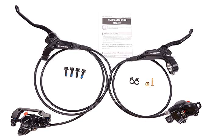 SHIMANO M315 Hydraulic Disc Brake Set Front 800mm and Rear 1400mm - Euro Model